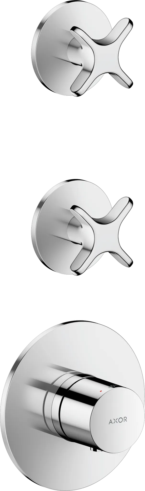 Hansgrohe AXOR One Thermostatmodul Unterputz Chrom Hansgrohe AXOR One Thermostatmodul Unterputz Chrom