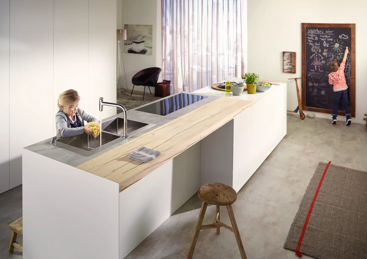Hansgrohe Metris Select M71 2-Loch Einhebel-Küchenmischer mit Ausziehbrause, Chrom, 35 mm Bohrung, 200 mm ComfortZone, 110° oder 150° Schwenkbereich Hansgrohe Metris Select M71 2-Loch Einhebel-Küchenmischer mit Ausziehbrause, Chrom, 35 mm Bohrung, 200 mm ComfortZone, 110° oder 150° Schwenkbereich