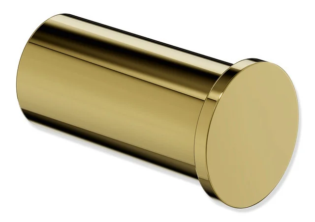 HEWI Einzelhaken System 162, Edelstahl PVD, Länge 35 mm, Durchmesser 15 mm, Farbe Gold glänzend
