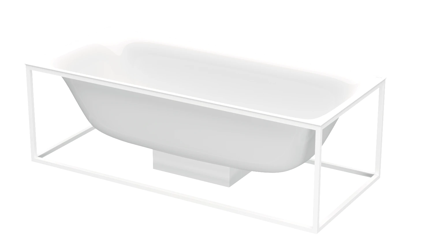 Bette Badewanne „BetteLux Shape“ rechteck 180 × 80 cm in Weiß