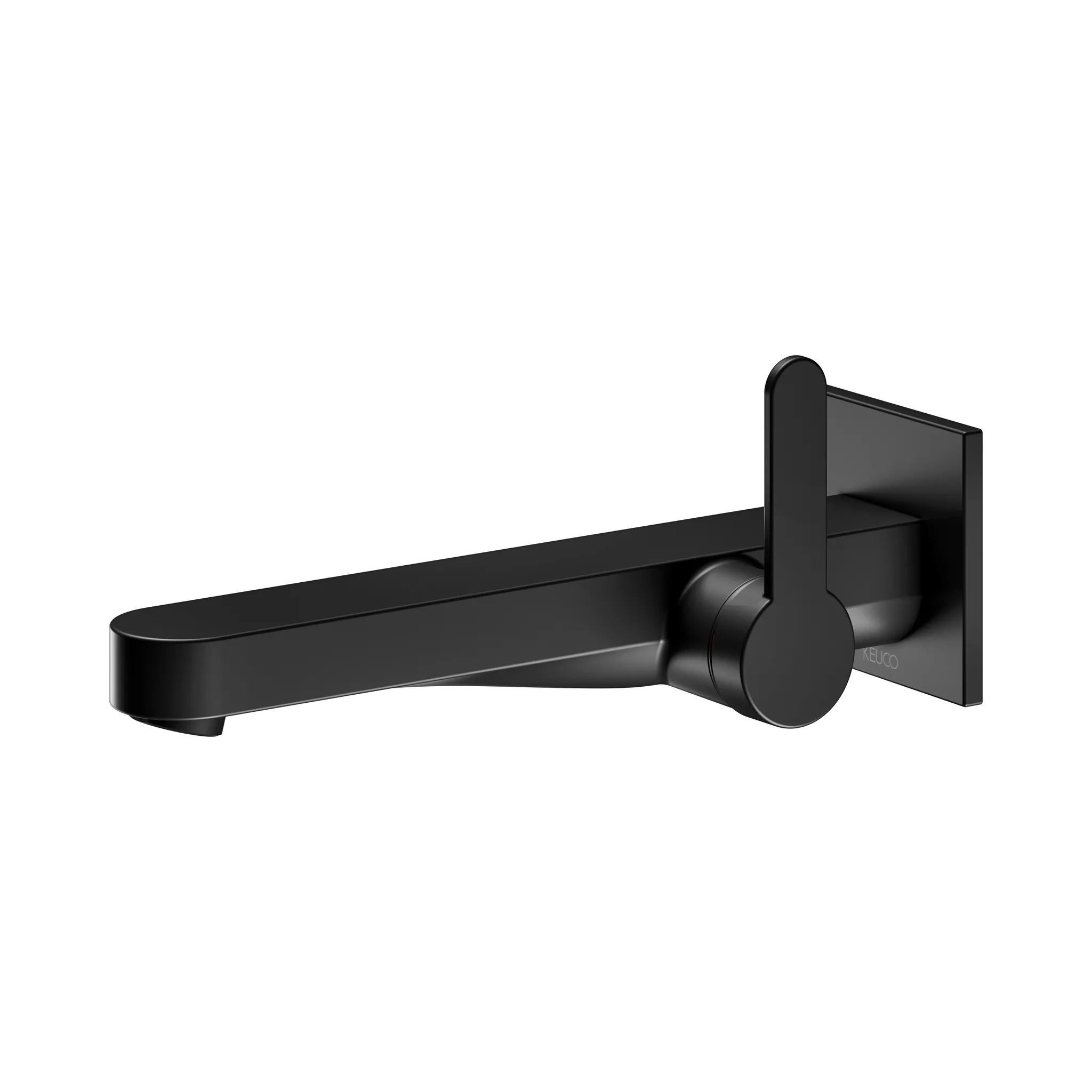 KEUCO IXMO Einhebel-Waschtischmischer Unterputz 1 Loch IXMO Flat schwarz matt