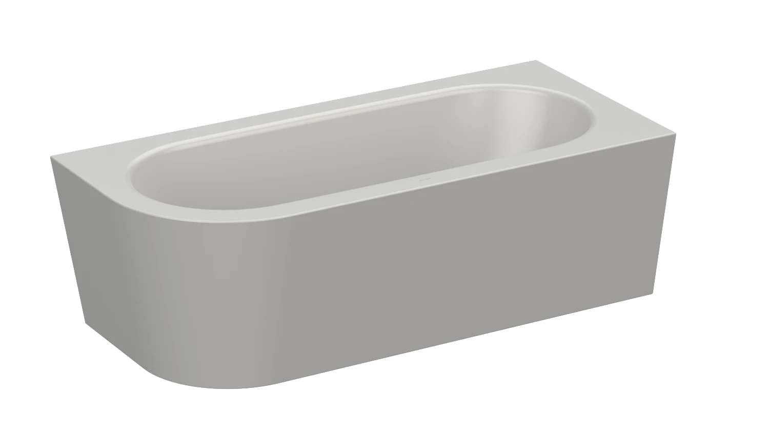 Bette rechteck Badewanne „BetteStarlet V Silhouette“ 175 × 80 cm in Silver