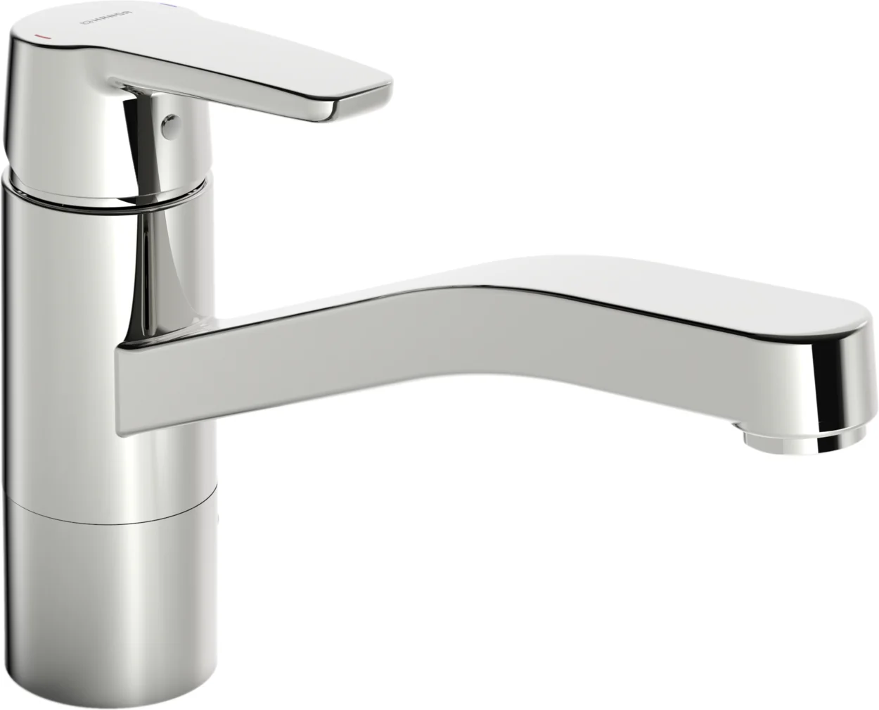 HansaPOLO EHM Küchenarmatur HansaPOLO ECO 5148, Standmontage, Einhebelmischer, Chrom