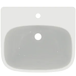 Waschbecken „i.lifeA“ 50 × 44 × 17 cm, Hahnlochposition mittig Waschbecken „i.lifeA“ 50 × 44 × 17 cm, Hahnlochposition mittig
