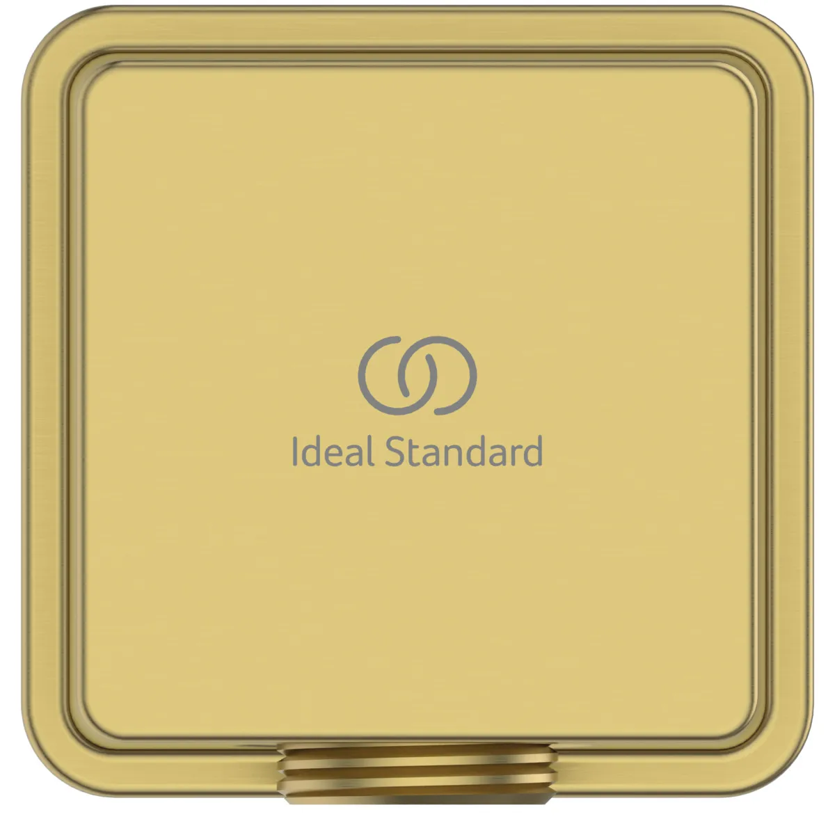 Ideal Standard Idealrain Atelier Wandanschlussbogen BC772A2, eckige Rosette, G1⁄2, Brushed Gold Ideal Standard Idealrain Atelier Wandanschlussbogen BC772A2, eckige Rosette, G1⁄2, Brushed Gold