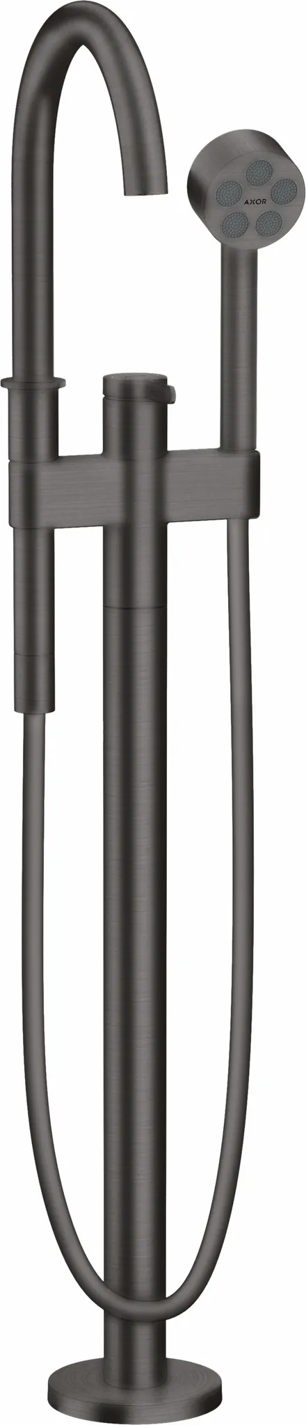Wannenmischer Axor One Fertigset zur Bodenmontage chrom