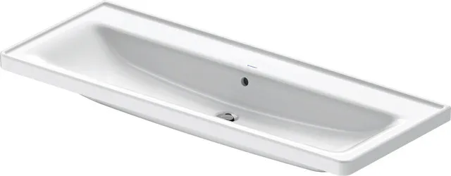 Wandwaschtisch „D-Neo“ 120,5 × 48 × 16,5 cm, ohne Hahnlochbohrung, mittig Wandwaschtisch „D-Neo“ 120,5 × 48 × 16,5 cm, ohne Hahnlochbohrung, mittig