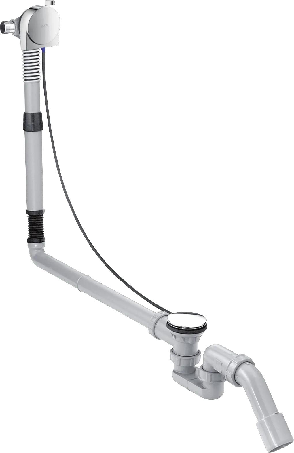 Hansgrohe AXOR Komplettset Wanneneinlauf, Ablauf- und Überlaufgarnitur für Sonderwannen, Chrom Hansgrohe AXOR Komplettset Wanneneinlauf, Ablauf- und Überlaufgarnitur für Sonderwannen, Chrom