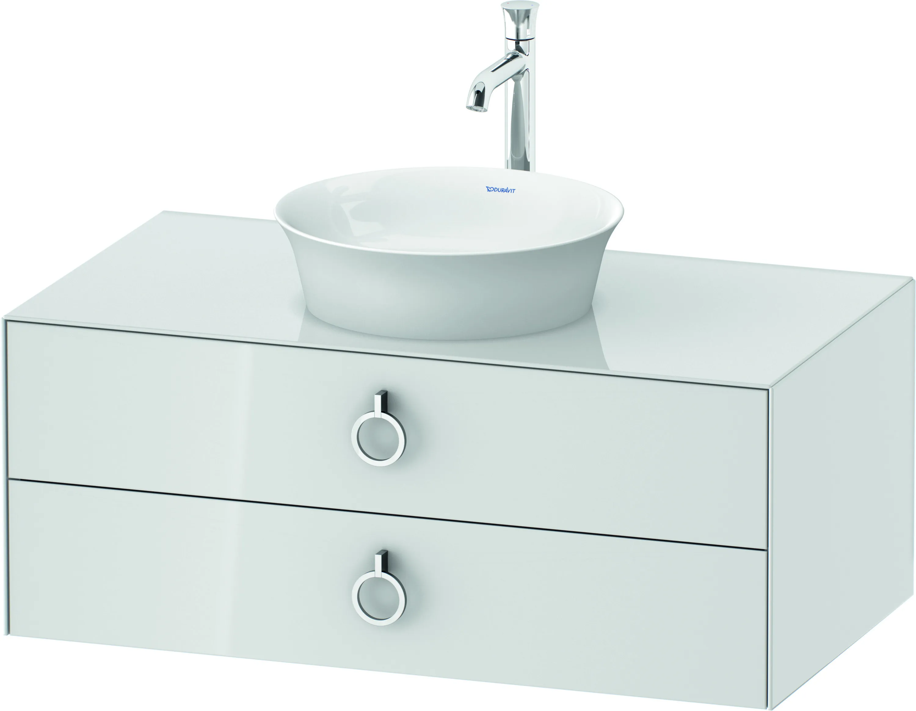 Duravit Waschtischunterschrank wandhängend „White Tulip“ 100 × 40,8 × 55 cm Duravit Waschtischunterschrank wandhängend „White Tulip“ 100 × 40,8 × 55 cm
