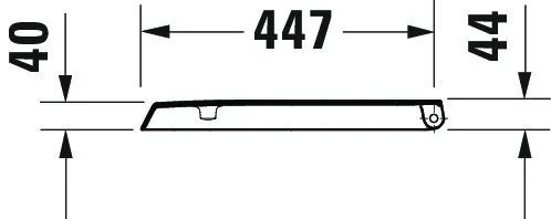 Duravit Qatego WC-Sitz, Weiß, m.Absenkautom. 369x463x44mm Duravit Qatego WC-Sitz, Weiß, m.Absenkautom. 369x463x44mm
