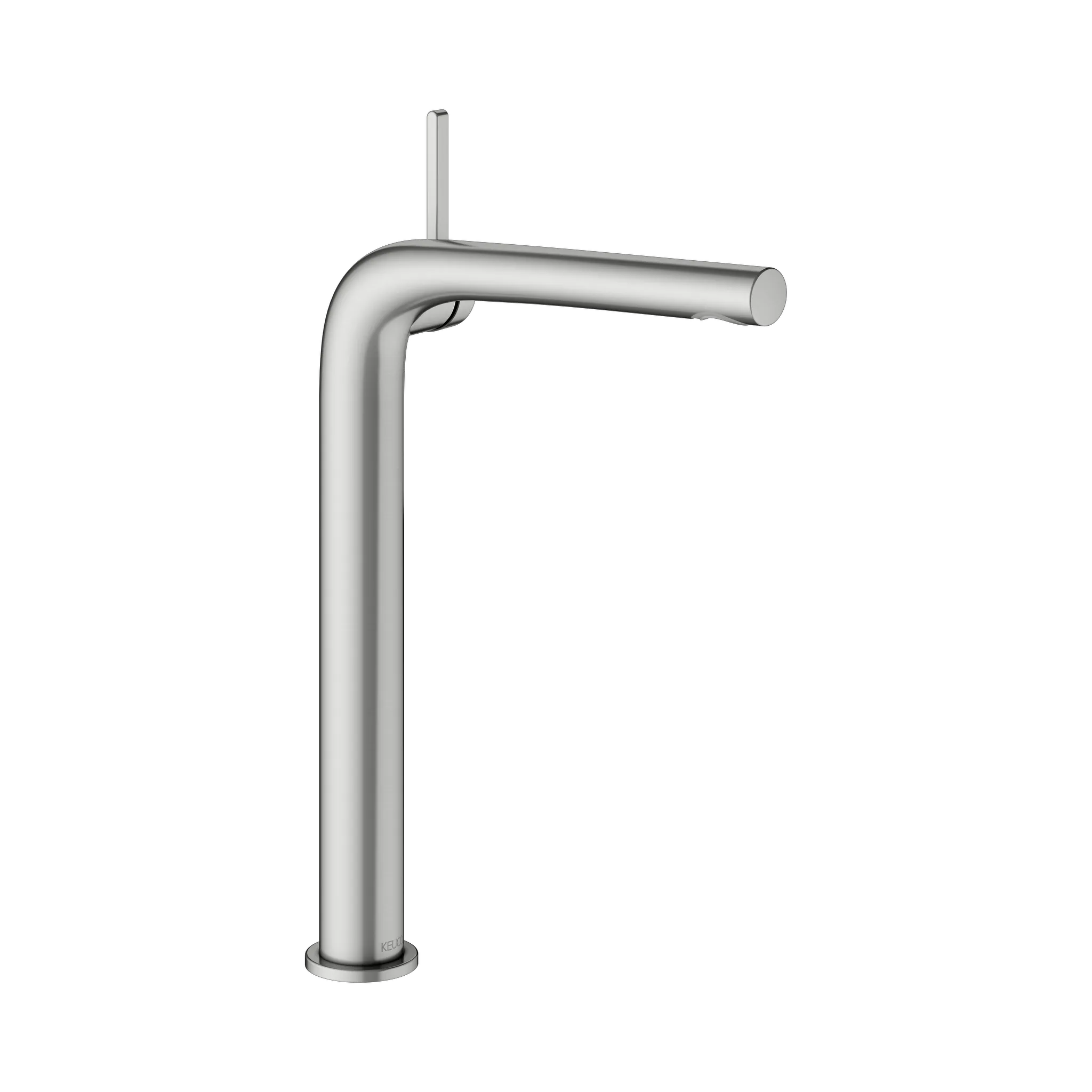 KEUCO EDITION 400 Einhebel-Waschtischmischer 290 ohne Zugstangen-Ablaufgarnitur Edelstahl-finish