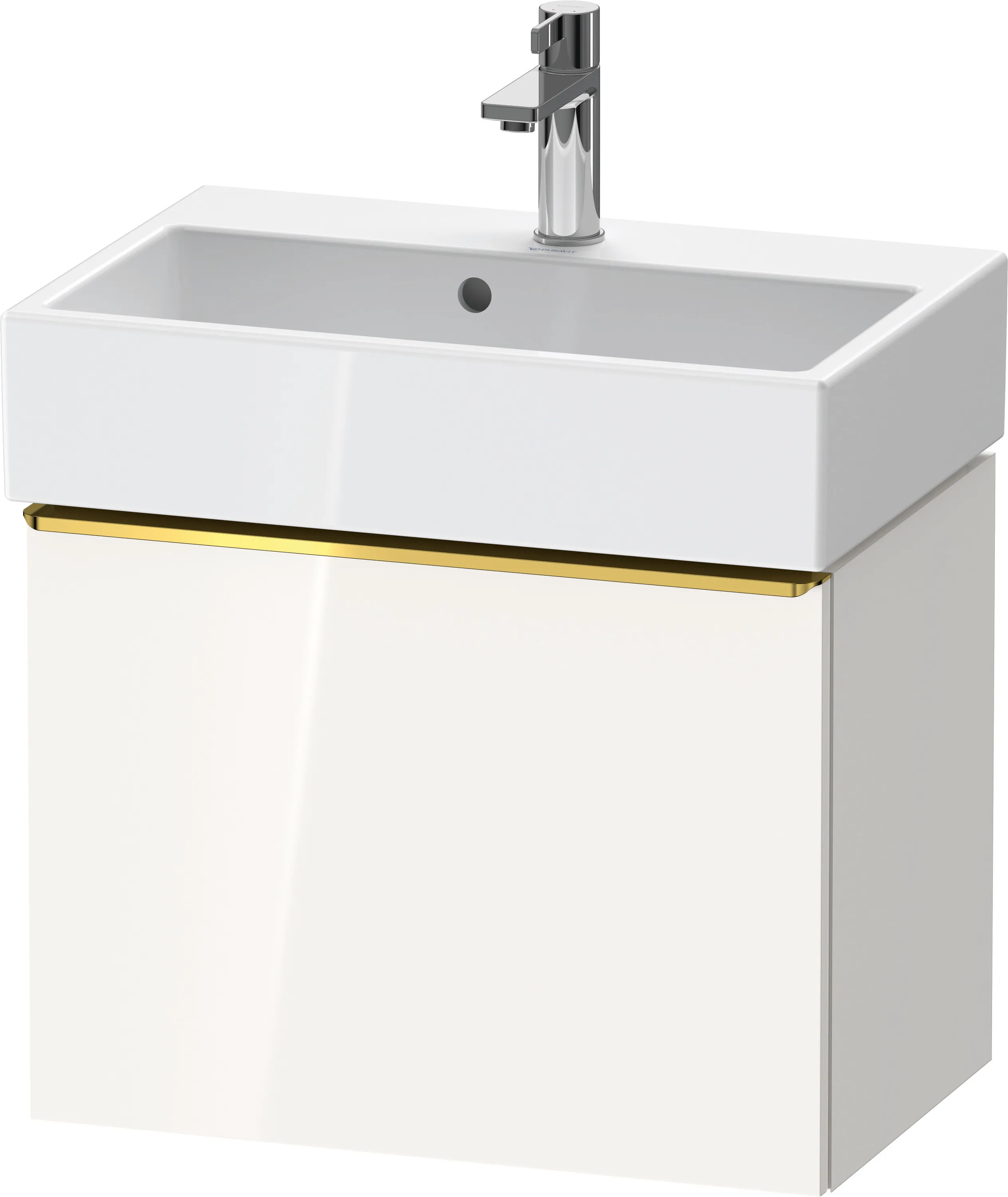 Duravit Waschtischunterschrank wandhängend „D-Neo“ 58,4 × 44 × 37,2 cm Weiß Hochglanz