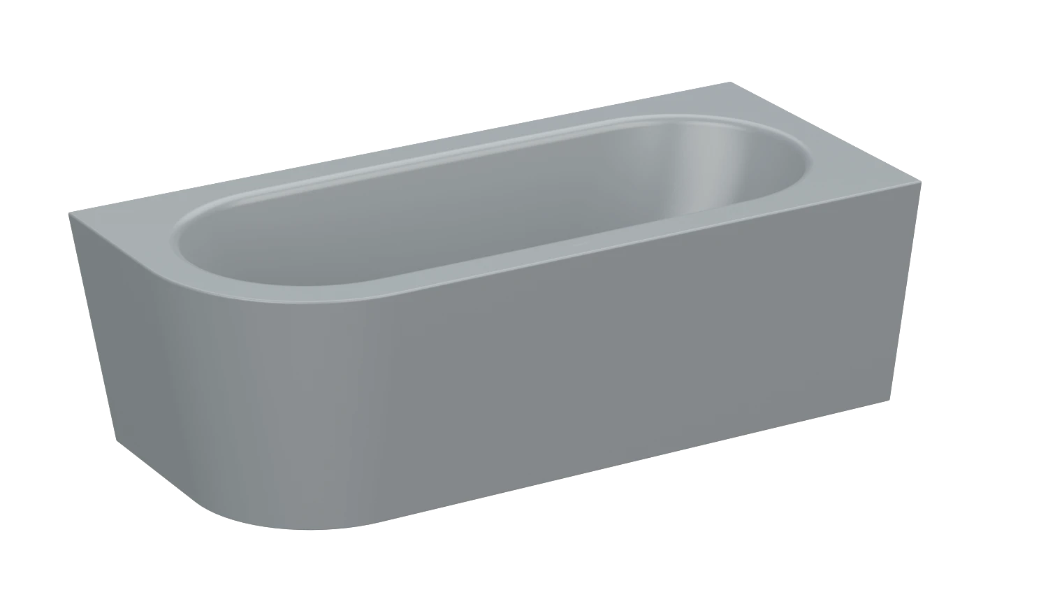 Bette rechteck Badewanne „BetteStarlet V Silhouette“ 175 × 80 cm in Quartz