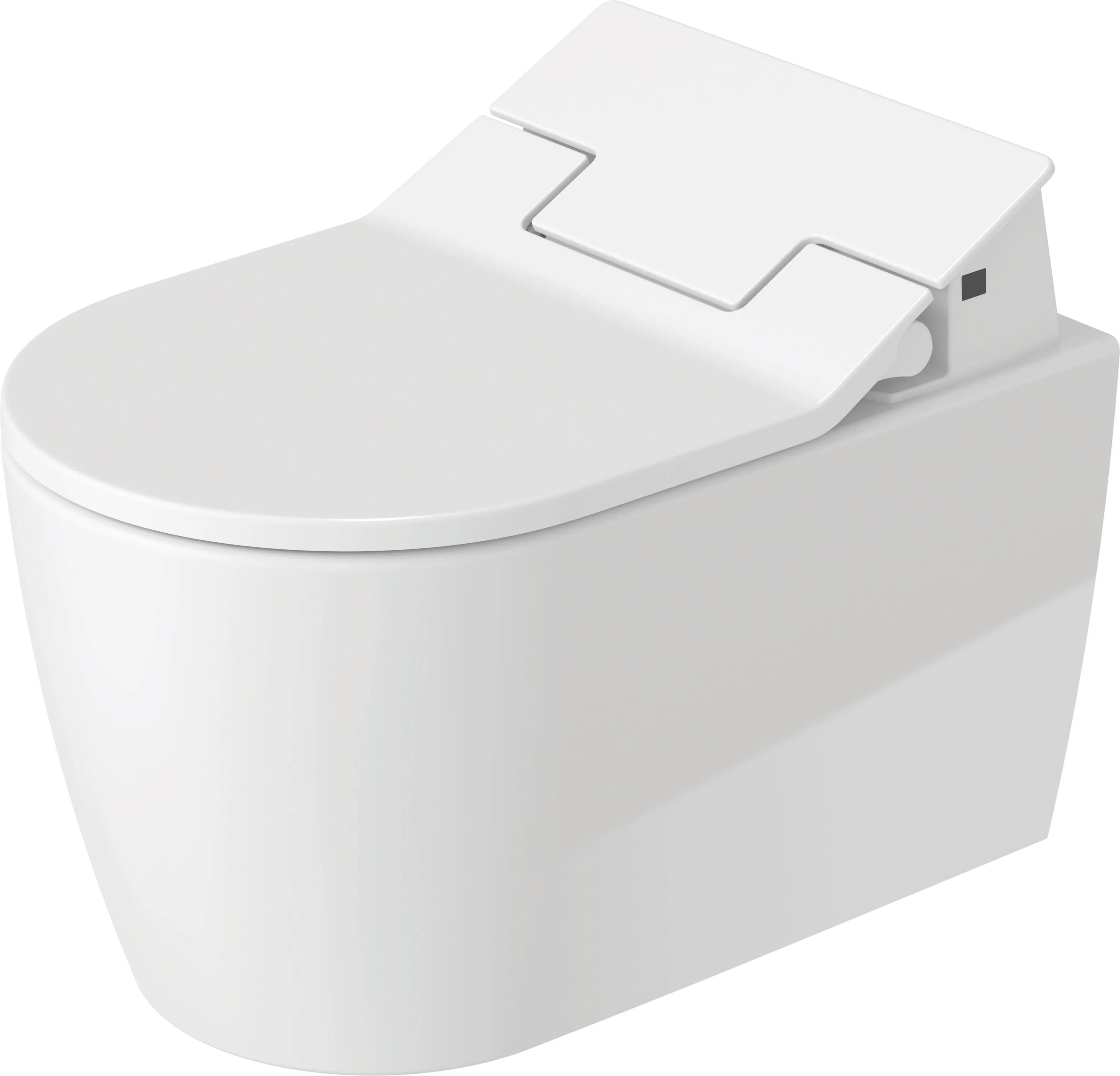 Duravit Wand-WC ME by Starck, 570 mm, weiß Hochglanz, rimless, Durafix, SensoWash-kompatibel Duravit Wand-WC ME by Starck, 570 mm, weiß Hochglanz, rimless, Durafix, SensoWash-kompatibel