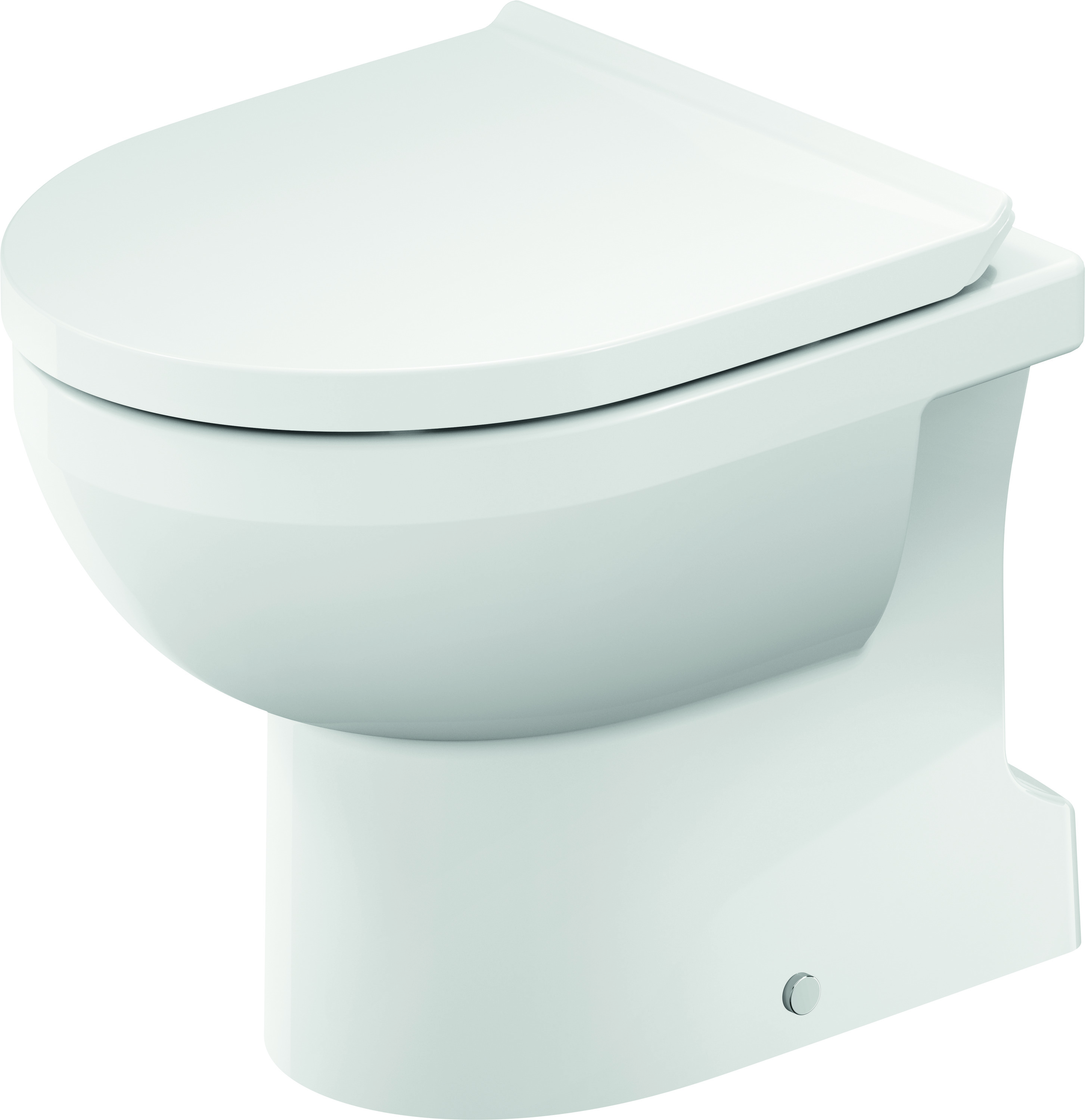 Stand-Tiefspül-WC „No.1“ 37 × 40 × 56 cm mit HygieneGlaze