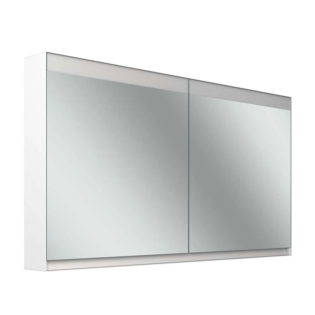 Schneider Spiegelschrank FILO HCL ALS1 140/2/HCL – Weiß, Aluminiumkorpus, LED-Beleuchtung (2000–6500 K), Schweizer Ausführung Schneider Spiegelschrank FILO HCL ALS1 140/2/HCL – Weiß, Aluminiumkorpus, LED-Beleuchtung (2000–6500 K), Schweizer Ausführung