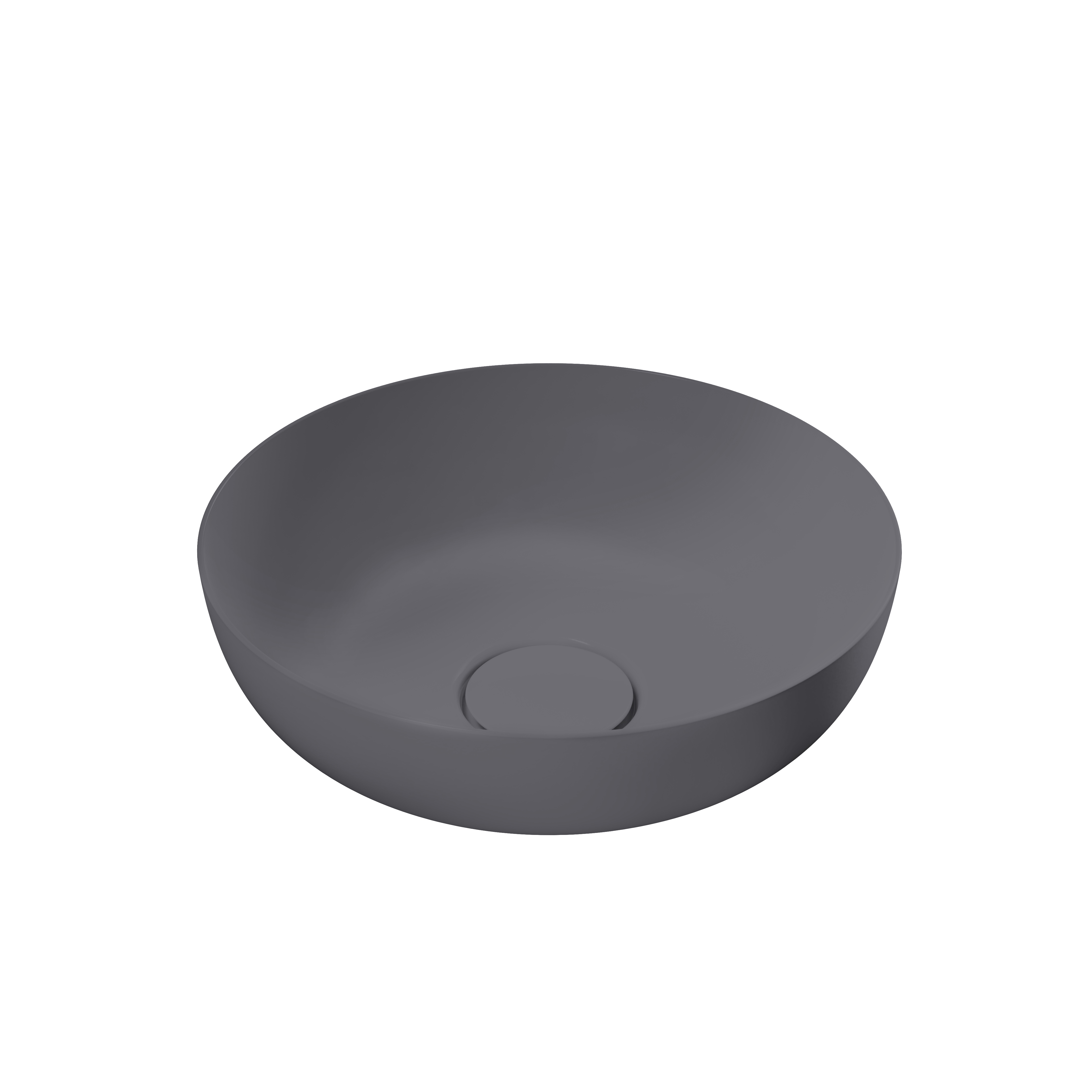Waschtischschale „Miena“ ⌀ 31 cm in cool grey 70, mit Perl-Effekt