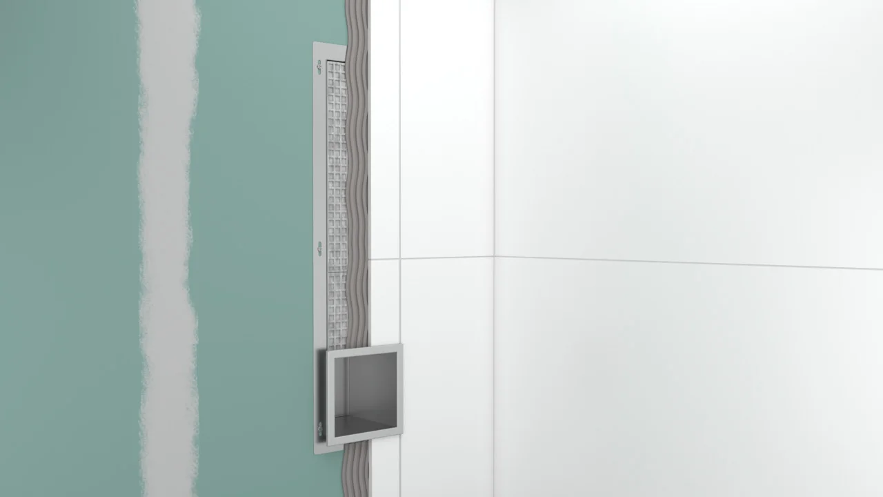Hansgrohe XtraStoris Original Einbau Toilettenpapierhalter mit Vorratsbehälter für 6 Rollen, mattschwarz, Einbautiefe 140 mm
