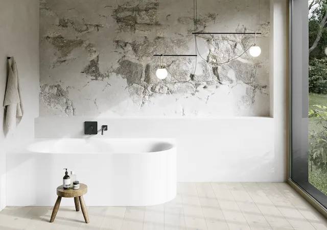 Bette BetteSilhouette Badewanne Lux Oval IV Silhouette, weiß, 1750 x 800 mm, Randhöhe 575 mm, 2-Sitzer, Schürzenwanne