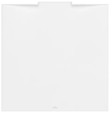 Villeroy & Boch quadrat Duschwanne „Wallway“ für flächenbündige Installation 90 × 90 cm in Stone White