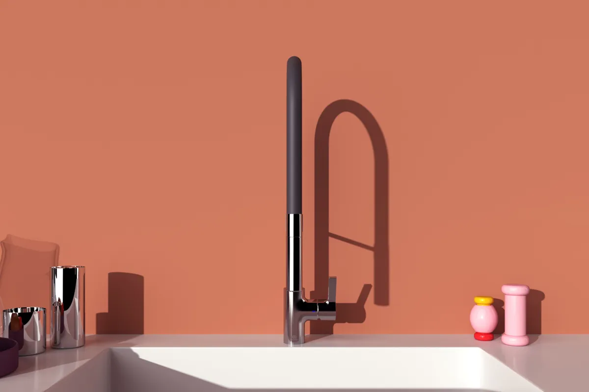 Ideal Standard Gusto Küchenarmatur BD421AA, Semi-Pro 2-Funktionsbrause, Chrom Ideal Standard Gusto Küchenarmatur BD421AA, Semi-Pro 2-Funktionsbrause, Chrom