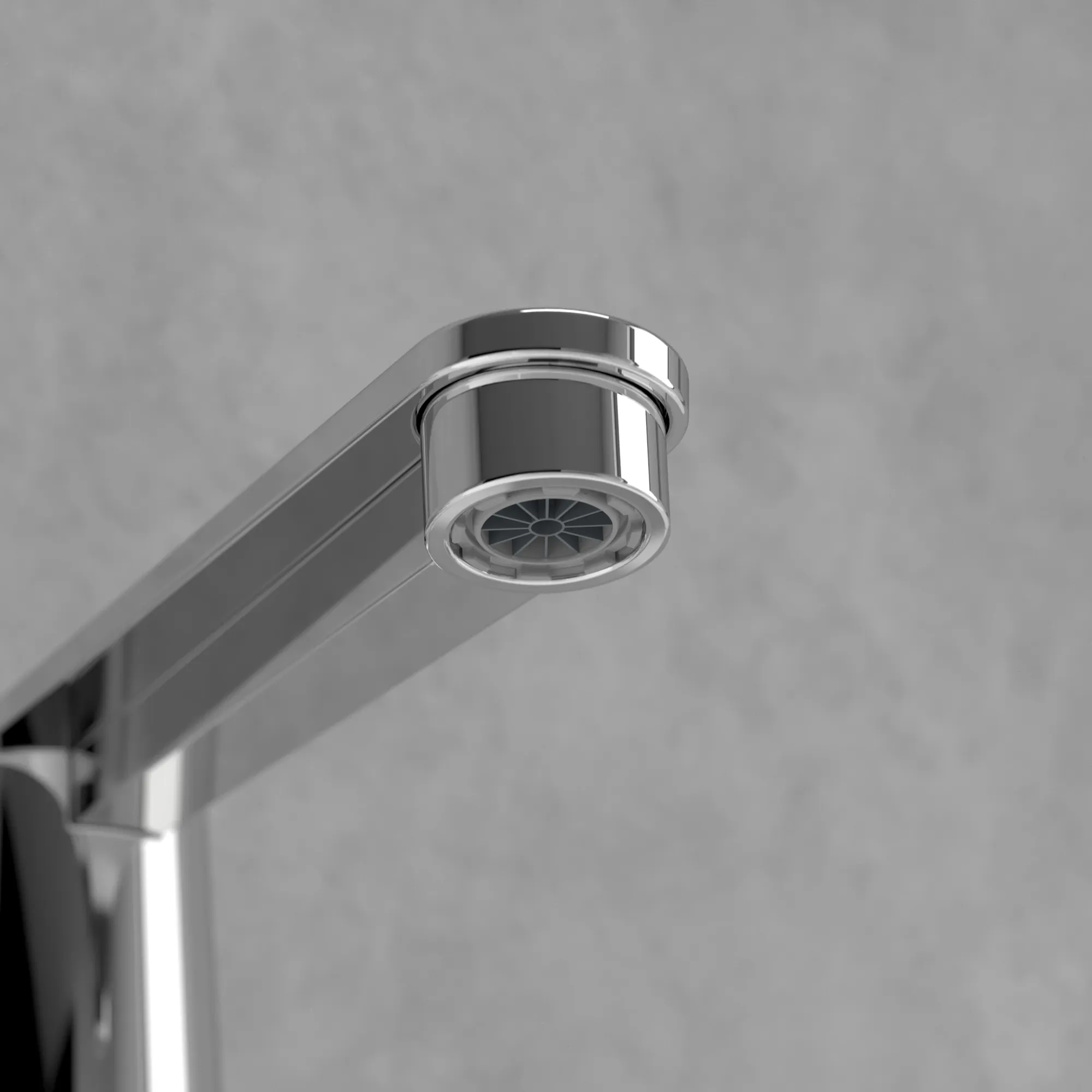 Zweihand-Waschtischarmatur „Conum“ 16,5 cm Ausladung 130 mm in Chrom Zweihand-Waschtischarmatur „Conum“ 16,5 cm Ausladung 130 mm in Chrom