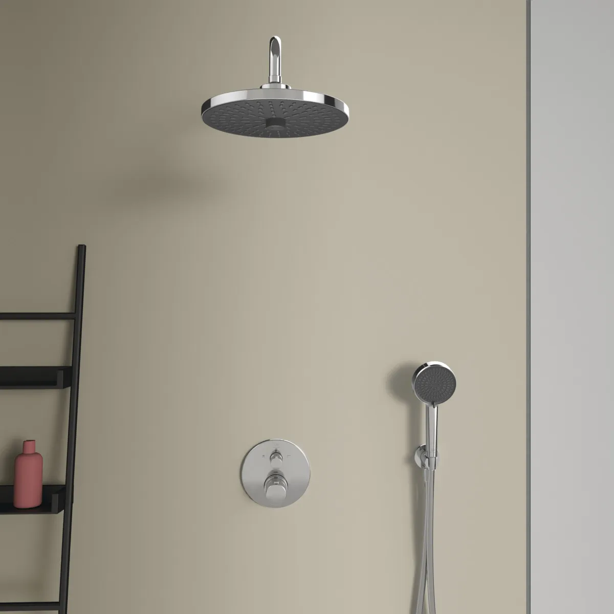 Ideal Standard Ceratherm T100 Armaturen-Paket Chrom Ideal Standard Ceratherm T100 Armaturen-Paket Chrom