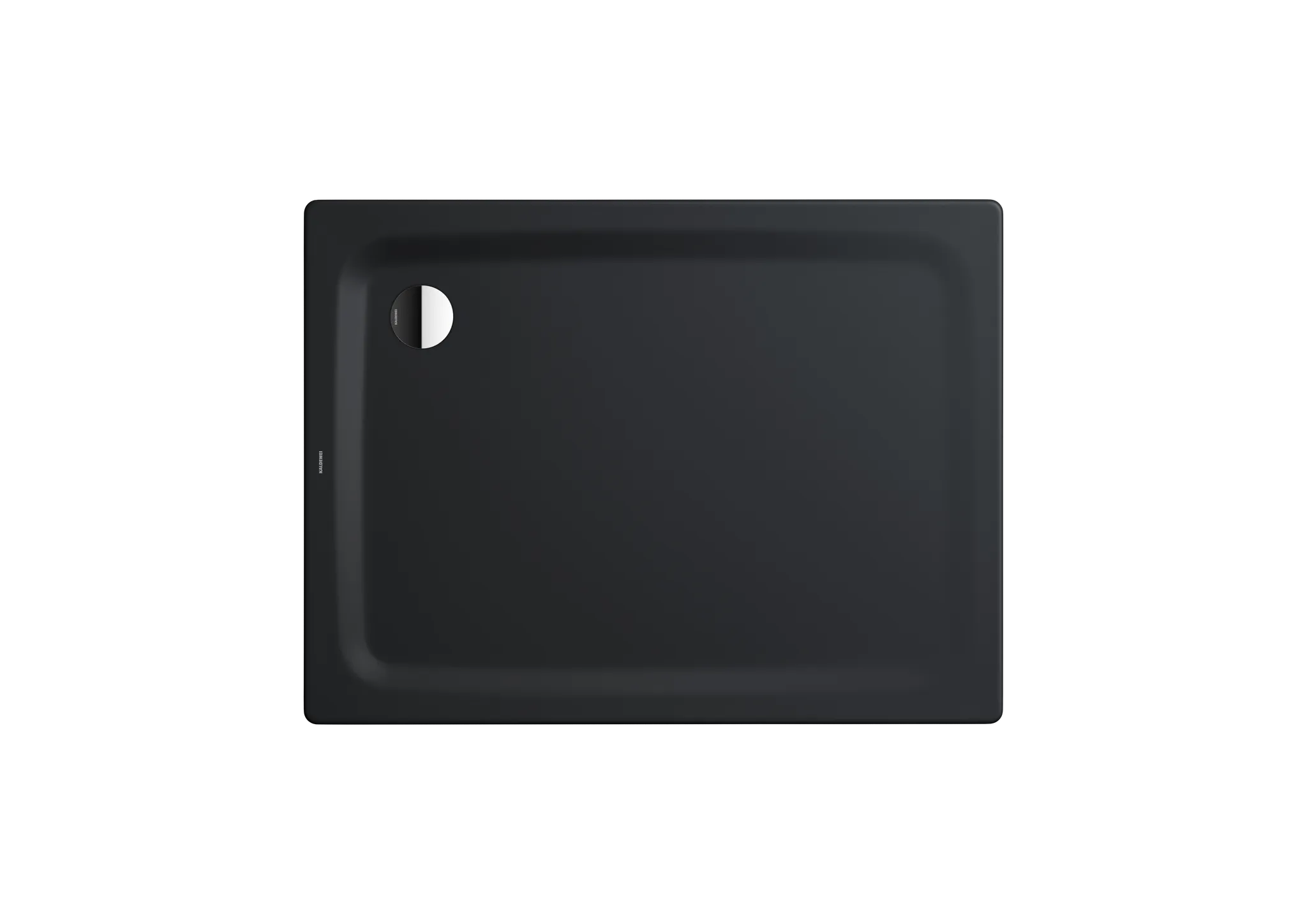 Kaldewei rechteck Duschwanne „Superplan Classic“ 120 × 80 cm ohne Oberflächenbeschichtung, mit Perl-Effekt, in warm grey 85