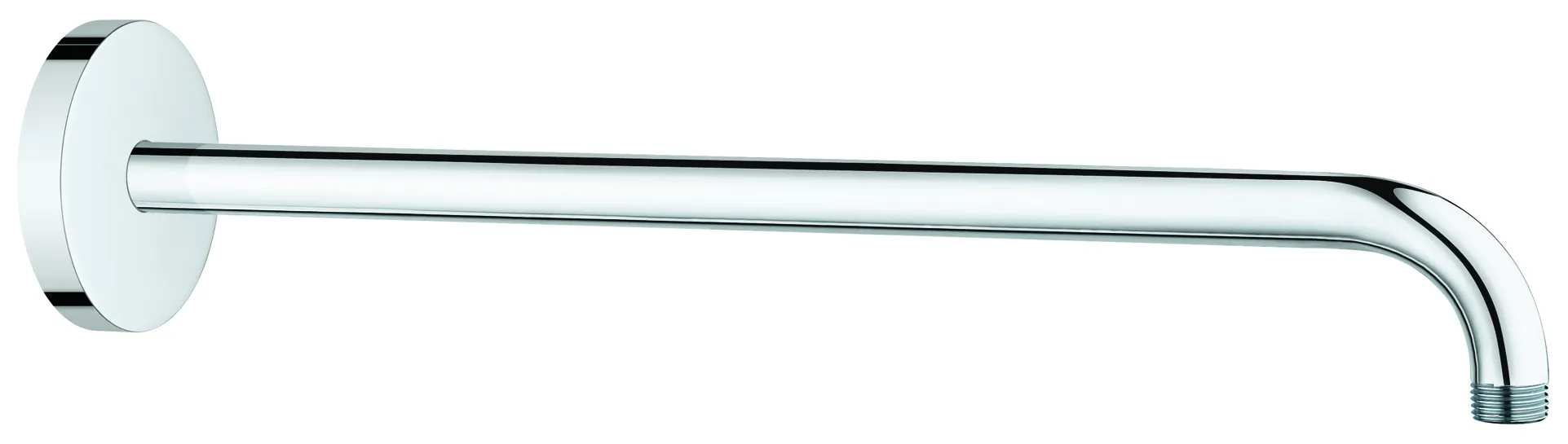 Brausearm Rainshower 26146, Ausladung 422 mm, mit runder Rosette, chrom Brausearm Rainshower 26146, Ausladung 422 mm, mit runder Rosette, chrom