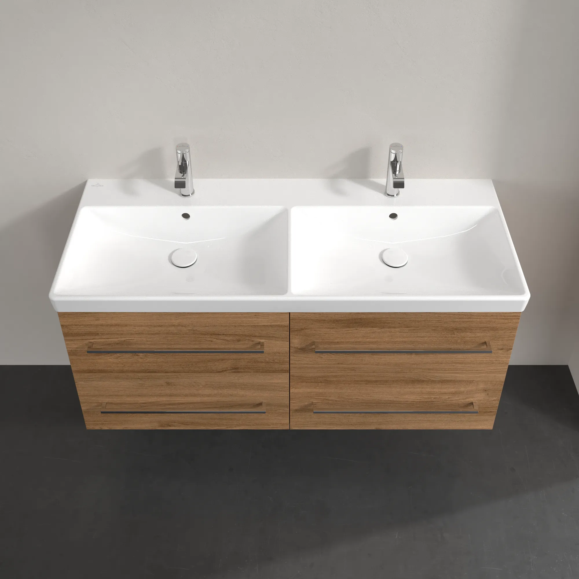 Villeroy & Boch Avento Unterschrank für Unterbauwaschbecken 1180x514x484mm Kansas Oak