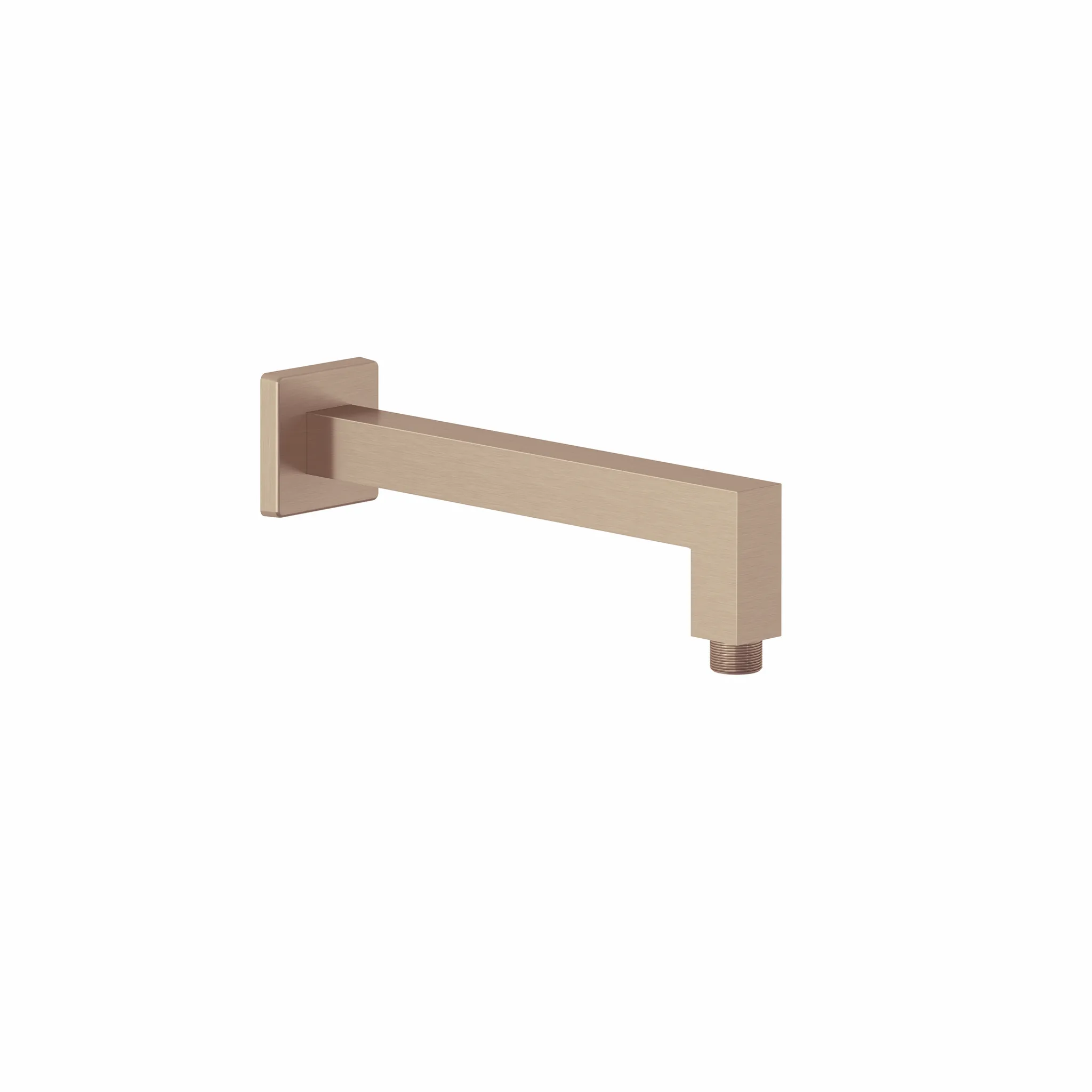 Kludi A-QA Wand-Brausearm 250 mm, eckige Ausführung Brushed bronze Kludi A-QA Wand-Brausearm 250 mm, eckige Ausführung Brushed bronze