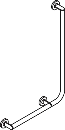 HEWI Haltegriff Ausführung links „System 900“ in Dunkelgrau tiefmatt HEWI Haltegriff Ausführung links „System 900“ in Dunkelgrau tiefmatt