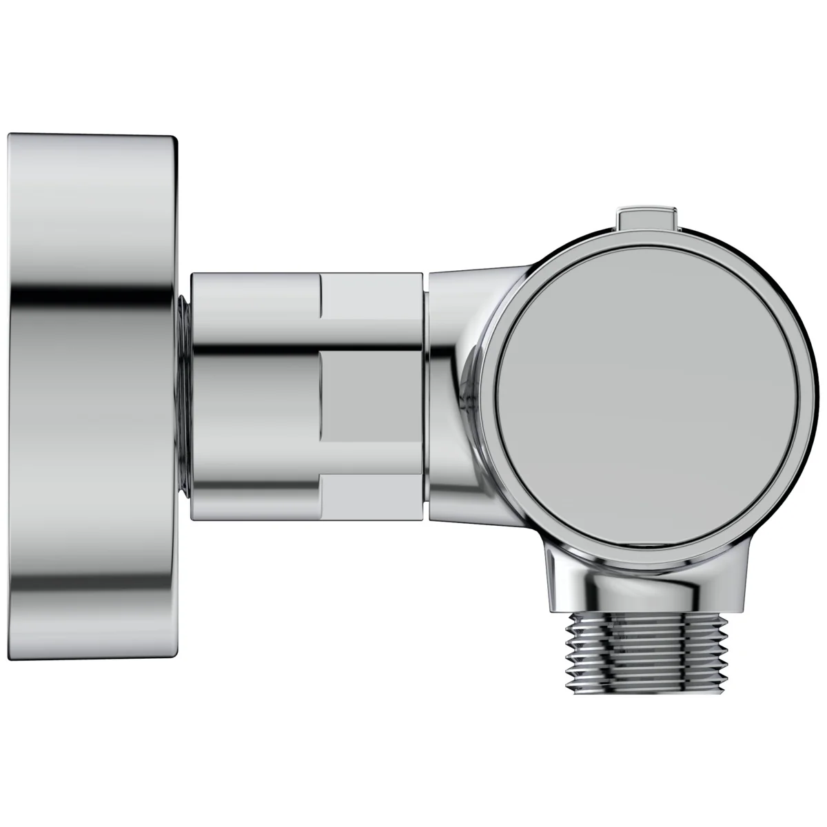 Ideal Standard Ceratherm Alu+ Brausethermostat Chrom, Aufputz, 100% recyceltes Aluminium