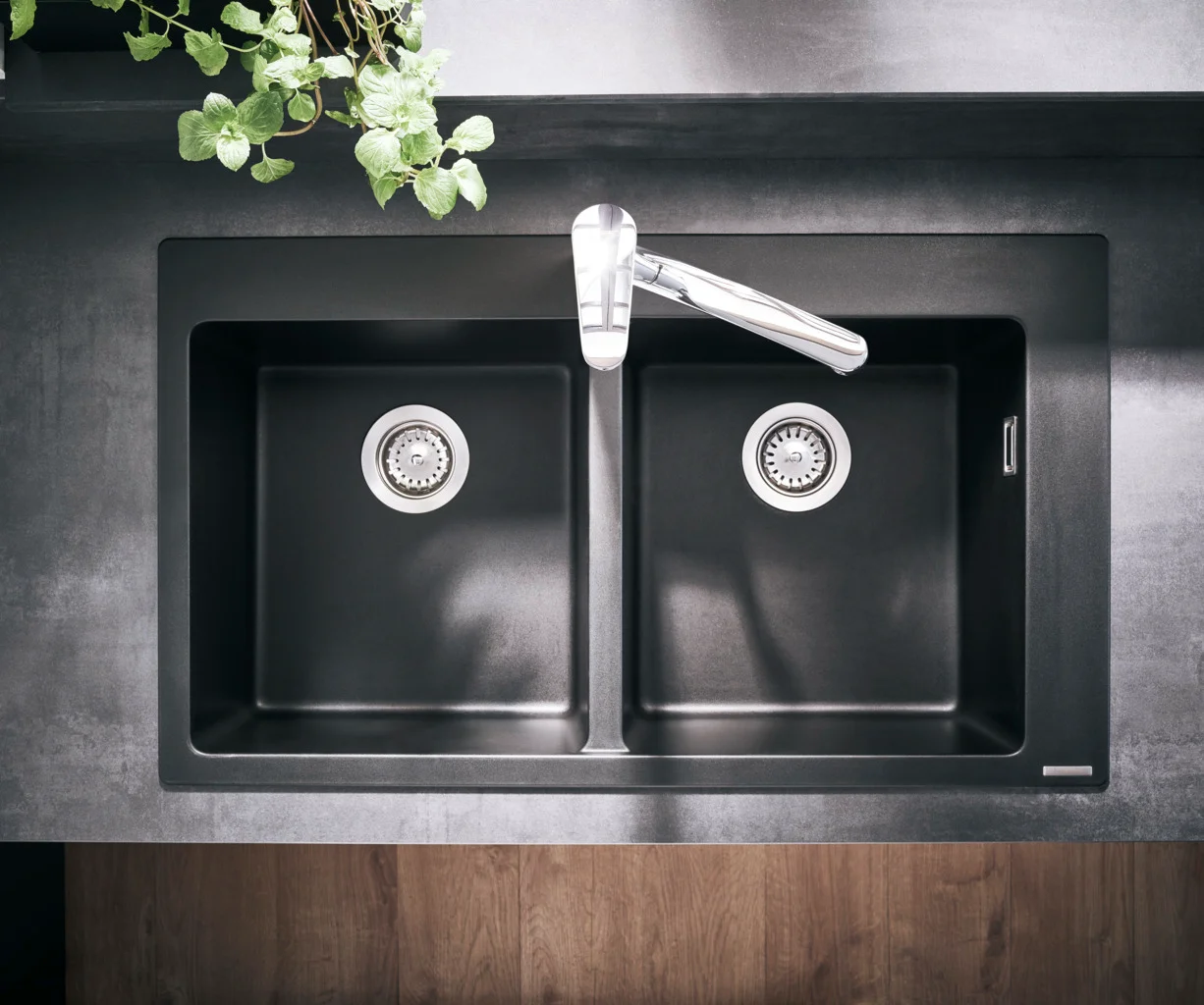 Hansgrohe Spültischmischer Focus M41, 160 mm, Niederdruck, 1 Jet, Chrom Hansgrohe Spültischmischer Focus M41, 160 mm, Niederdruck, 1 Jet, Chrom