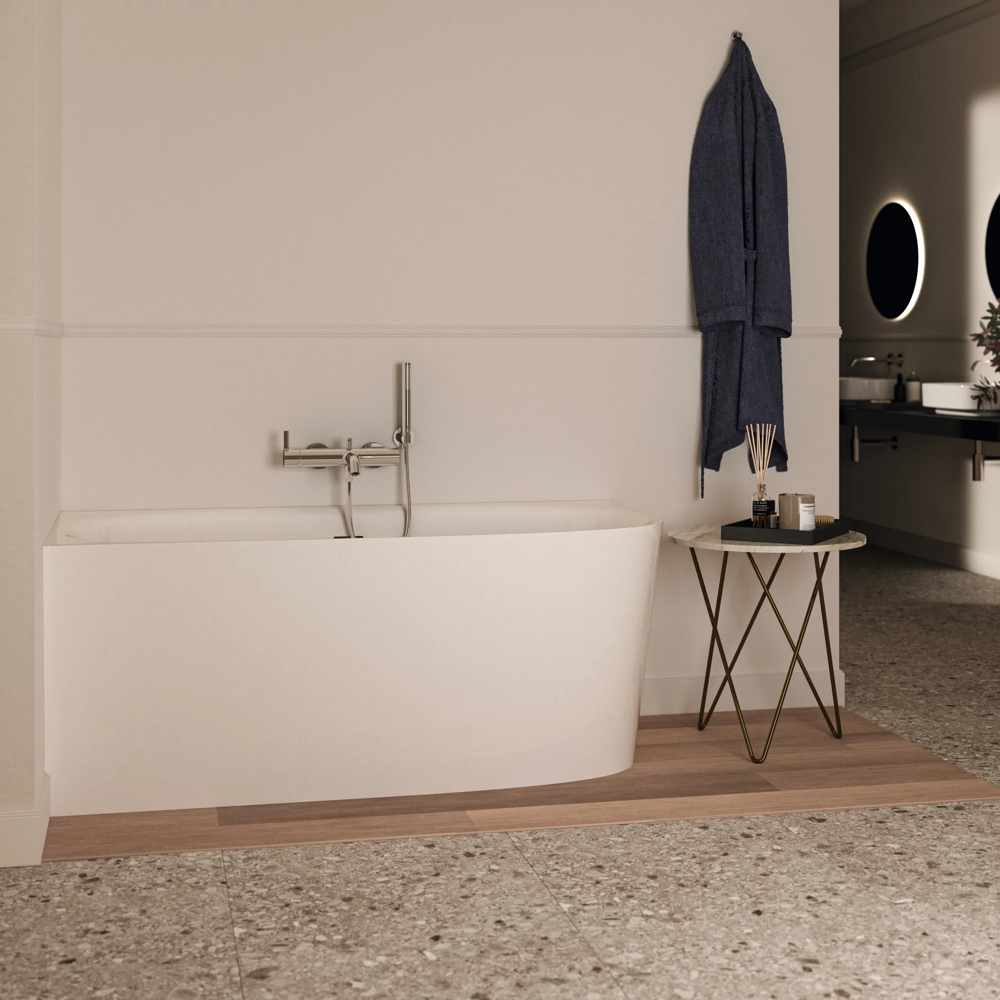 Ideal Standard Badewanne „Dea“ 75 × 150 cm in Weiß