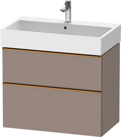 Duravit Waschtischunterschrank wandhängend „D-Neo“ 78,4 × 62,5 × 44,2 cm