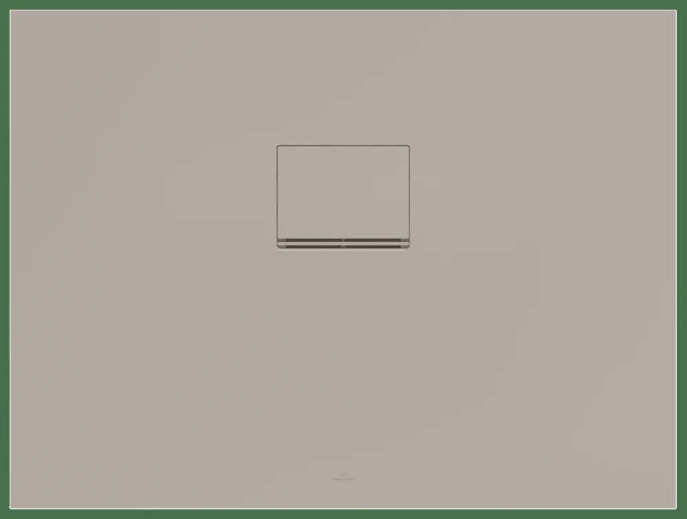 Villeroy & Boch Squaro Infinity Duschwanne 1000x750mm, Quaryl, flächenbündig