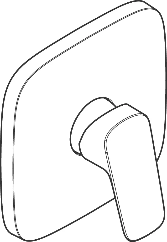 Brausenmischer Unterputz Logis Fertigset chrom Brausenmischer Unterputz Logis Fertigset chrom