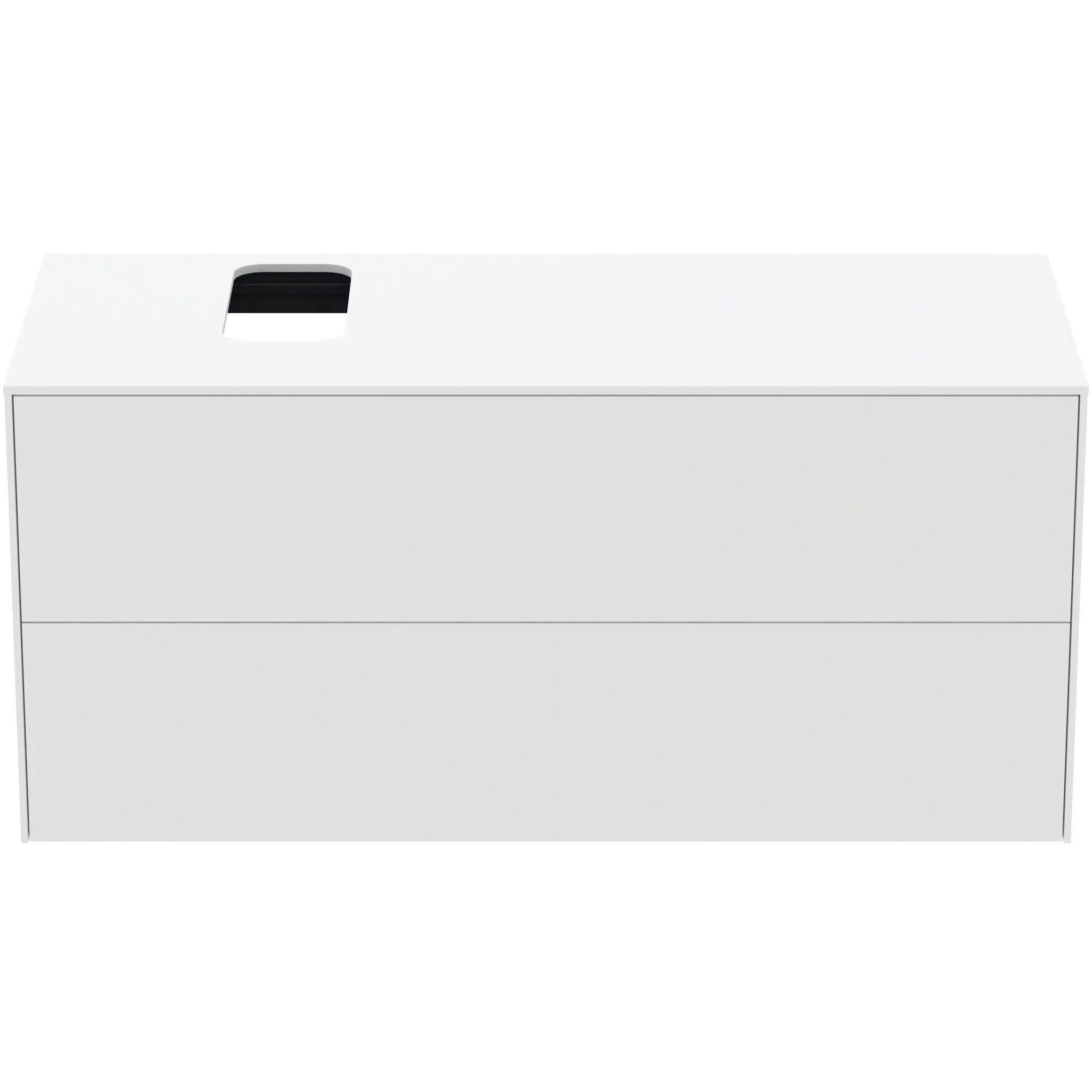 Ideal Standard Waschtischunterschrank Conca, 2 Auszüge, Weiß Ideal Standard Waschtischunterschrank Conca, 2 Auszüge, Weiß