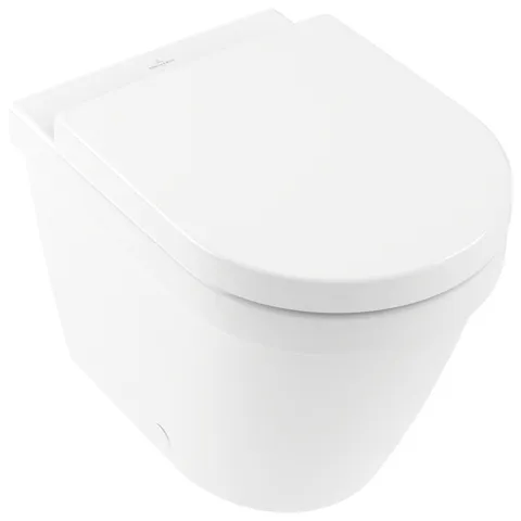 Stand-Tiefspül-WC DirectFlush „Architectura“ 37 × 40 × 54 cm in Weiß Alpin, ohne Spülrand, Abgang waagerecht