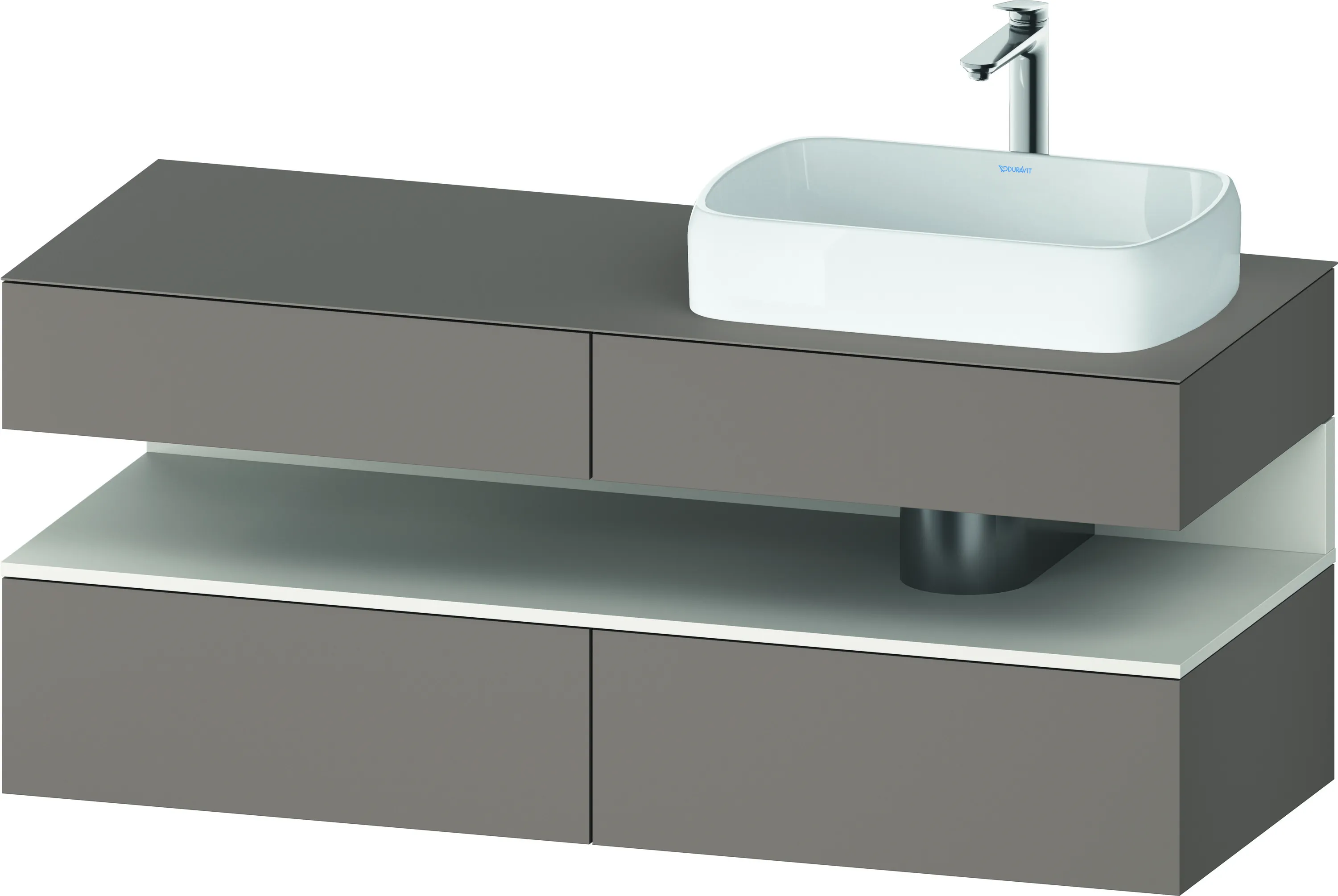 Duravit Waschtischunterschrank wandhängend „Qatego“ Duravit Waschtischunterschrank wandhängend „Qatego“
