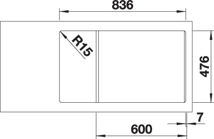 BLANCO ANDANO XL 6 S-IF Compact