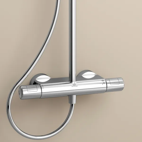 Wrap-Over Ablage Ceratherm T für Duschsystem Chrom Wrap-Over Ablage Ceratherm T für Duschsystem Chrom