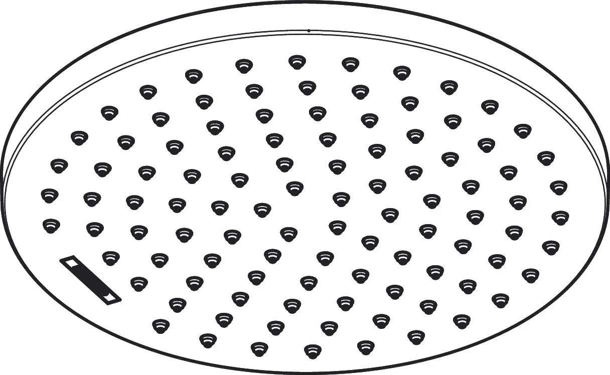 Hansgrohe Vernis Blend Kopfbrause 200 1jet, Chrom, 205 mm, Rain, verstellbarer Winkel, abnehmbar zur Reinigung, G 1/2, DN15 Hansgrohe Vernis Blend Kopfbrause 200 1jet, Chrom, 205 mm, Rain, verstellbarer Winkel, abnehmbar zur Reinigung, G 1/2, DN15