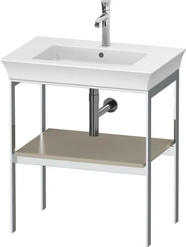 Duravit Konsole „White Tulip“ in Taupe Seidenmatt