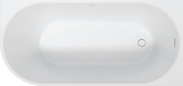 Duravit Badewanne „DuraSenja“ vorwand oval 150 × 75 cm, rechts 