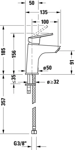 No.1 Einhebel-WT- Mischer S