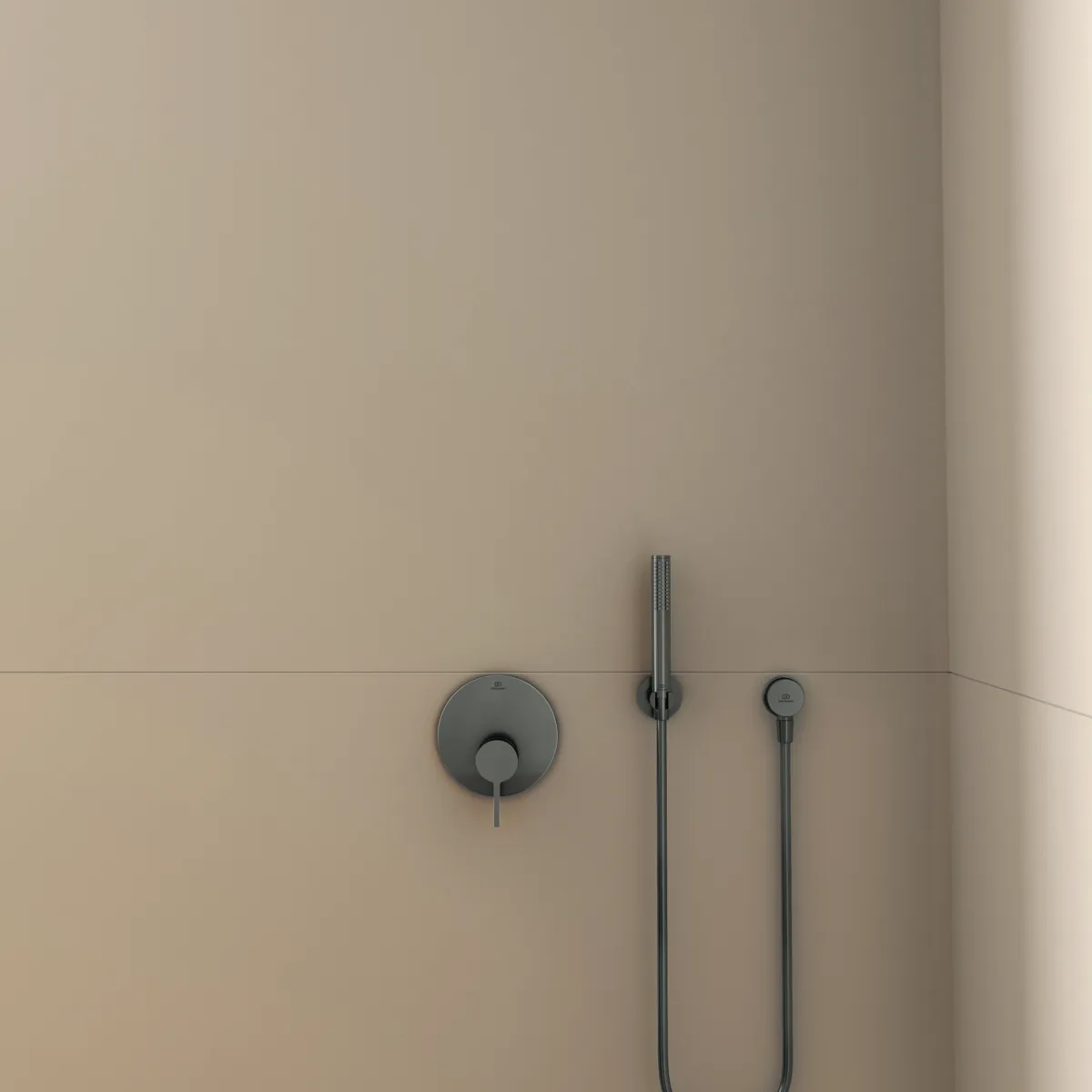 Ideal Standard Idealrain Atelier Wandanschlussbogen BC808A5, Magnetic Grey