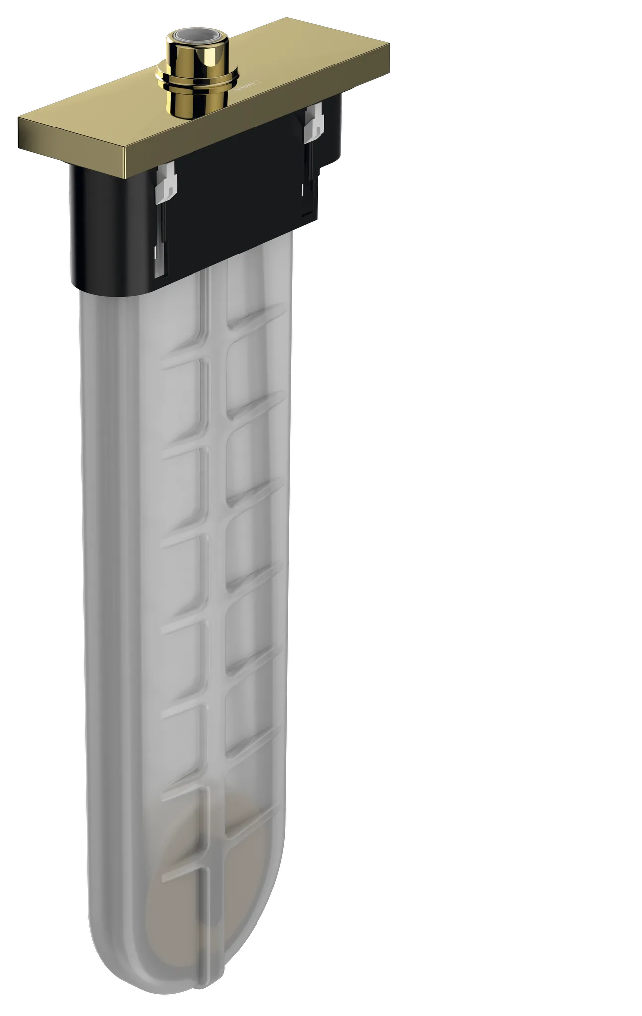 Hansgrohe sBox Fertigset eckig, Polished Gold Optic Hansgrohe sBox Fertigset eckig, Polished Gold Optic