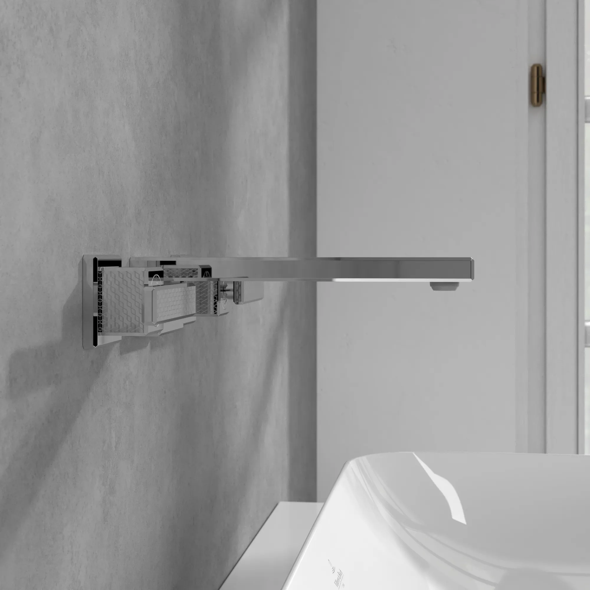 Zweihand-Waschtischarmatur „Mettlach“ 21,5 cm in Chrom Zweihand-Waschtischarmatur „Mettlach“ 21,5 cm in Chrom